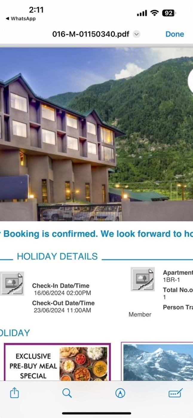 Hotel Park Paradise Manali Manali (Himachal Pradesh) Exterior photo